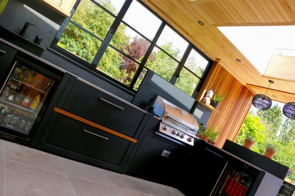 West Malling Pool House Kitchen Design Pool house design in West Malling, Kent