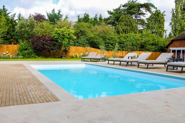 West Malling Swimming Pool Design Luxury garden swimming pool design in West Malling, Kent
