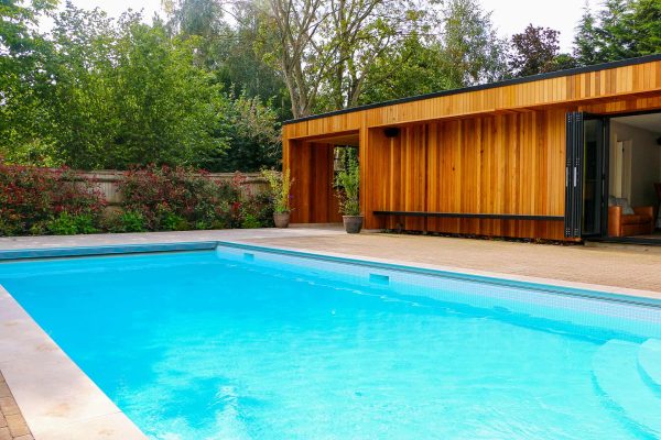 West Malling Swimming Pool and Pool House Design Garden Swimming Pool and Pool House Design in West Malling, Kent