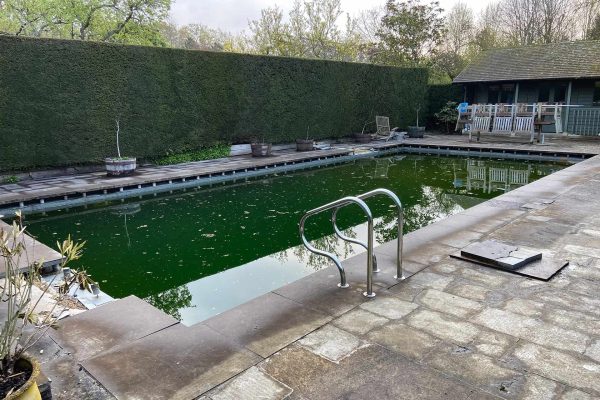 Penshurst pool before refurbishment Penshurst pool before refurbishment