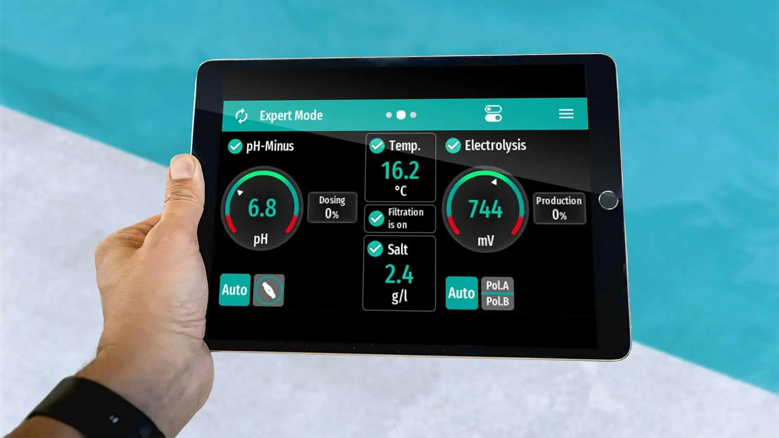 Swimming Pool Smart Technology Automation App
