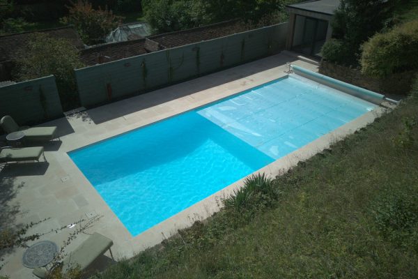 Aerial view of Alkham pool cover